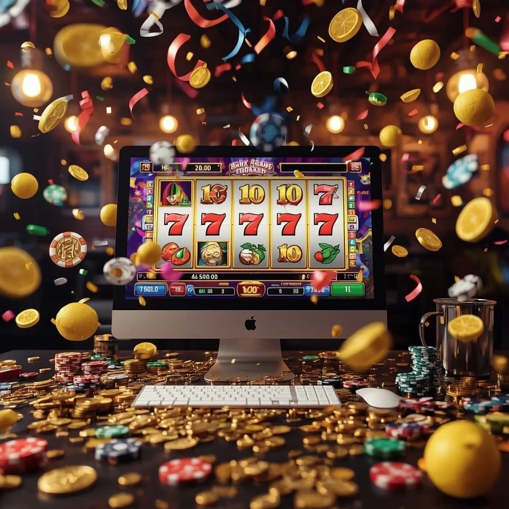 máquinas tragamonedas en la pantalla RESPIN CASINO