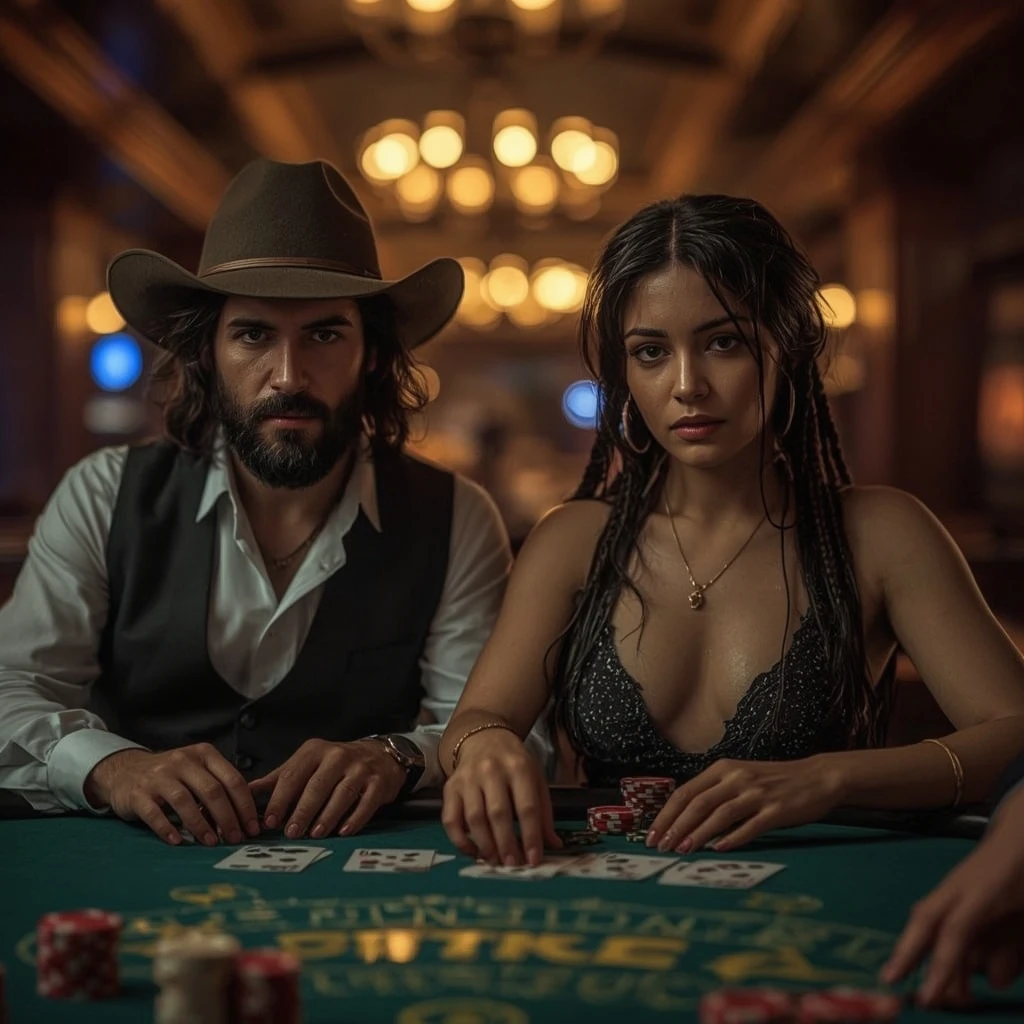 foto de dos jugadores de póker RESPIN CASINO